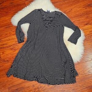 American Eagle Soft & Sexy Black Swing Dress